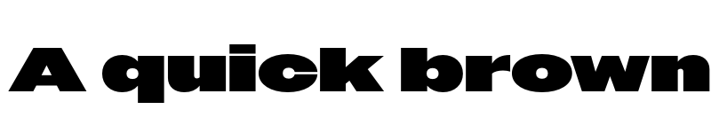 Preview of Owners XWide XBlack font