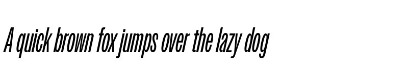 Preview of Owners XXNarrow Medium Italic font