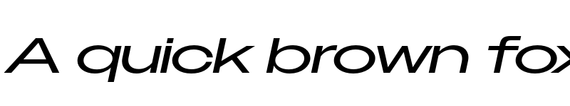 Preview of Owners XXWide Italic font