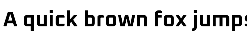 Preview of Oxanium Bold font