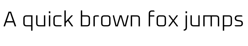 Preview of Oxanium Light font