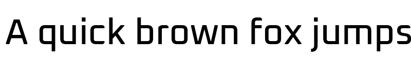 Preview of Oxanium Medium font