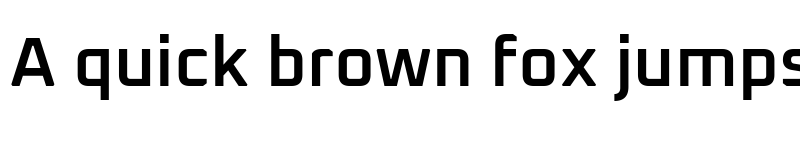 Preview of Oxanium SemiBold font