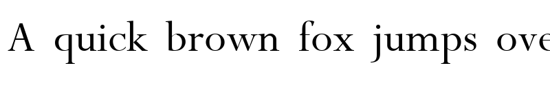 Preview of Oxford Regular font