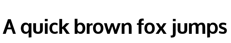 Preview of Oxygen Bold font