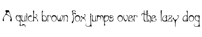 Preview of P22 Art Nouveau Bistro font