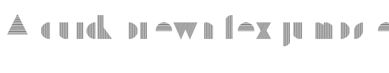 Preview of P22 Bifur F font