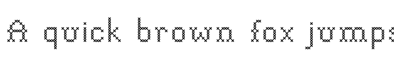 Preview of P22 Folk Art Cross font