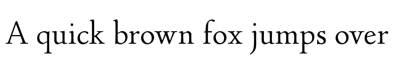 Preview of P22 Stickley Pro Display font