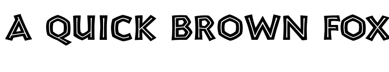 Preview of P22 Yule Inline font