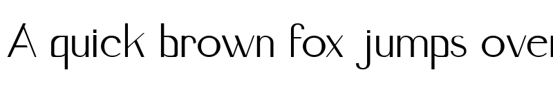 Preview of Pabriqa Regular font