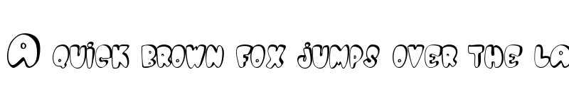 Preview of PACK-MAN Regular font