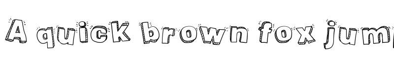 Preview of Packaging Funny Regular font