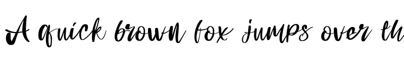 Preview of Packos Regular font