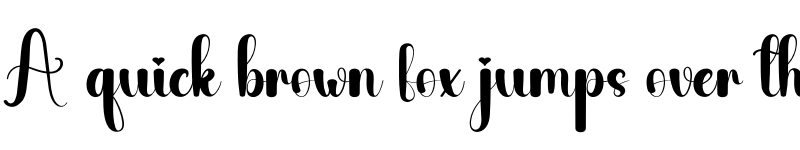 Preview of Paddock Regular font