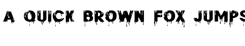 Preview of Paint Drops Regular font