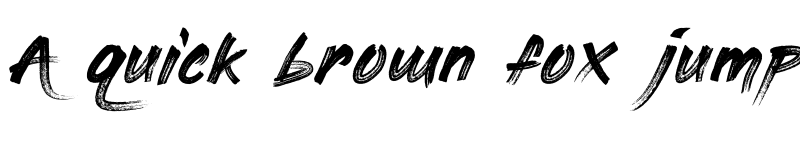 Preview of Painting With Chocolate Regular font