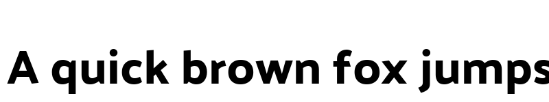 Preview of Palanquin Dark Medium font