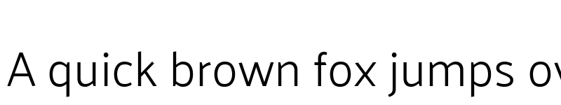 Preview of Palanquin Light font