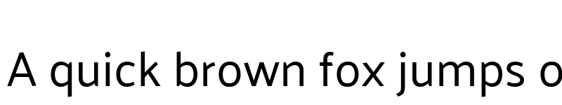 Preview of Palanquin Regular font