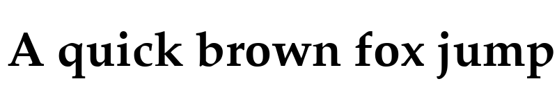 Preview of Palatino LT Bold font