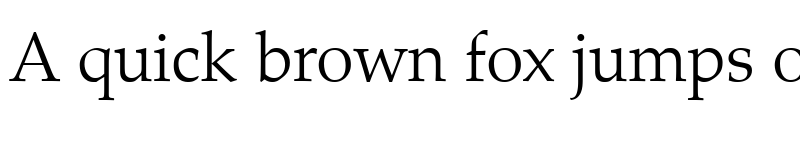 Preview of Palatino LT Light Regular font