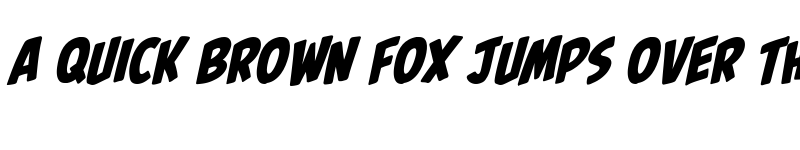 Preview of Palooka BB Italic font