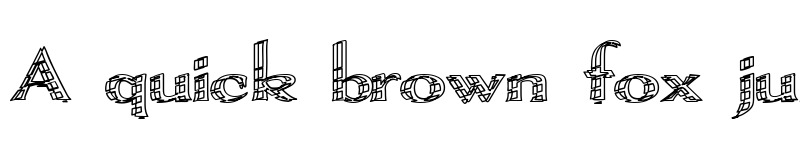 Preview of Pamelor II Regular font