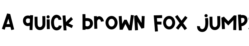 Preview of Pamit Regular font