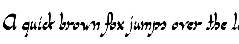 Preview of Panama Road Regular font