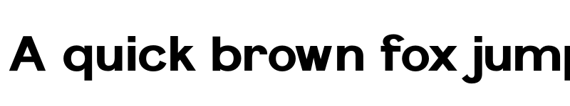 Preview of Panamera Bold font