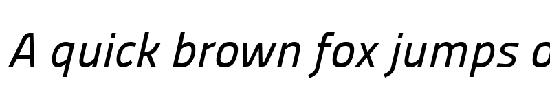 Preview of Panefresco 500wt Italic font