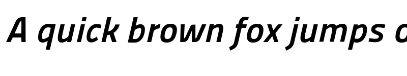 Preview of Panefresco 800wt Italic font