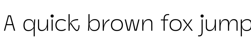 Preview of Panel Sans Light font