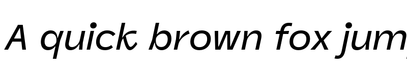 Preview of Panel Sans Medium Italic font