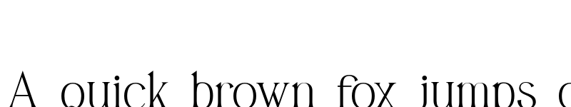 Preview of Panerah Regular font