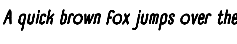 Preview of Panforte Condensed Bold Italic font