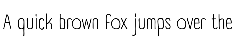 Preview of Panforte Condensed Light font