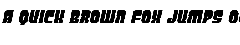 Preview of PanicButton BB Italic font