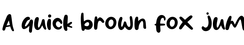 Preview of Panipuri Regular font