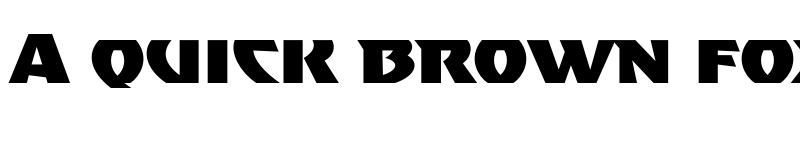 Preview of Panther Black Extended font