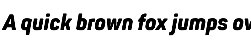 Preview of Panton Narrow-Trial Black Italic font