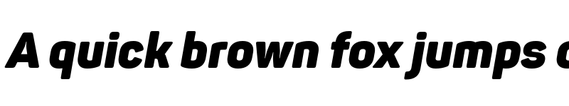 Preview of Panton-Trial Black Italic font