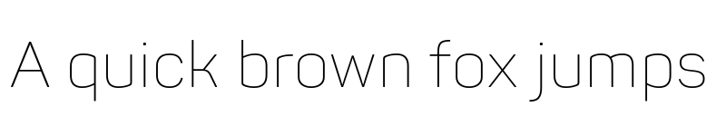 Preview of Panton-Trial ExtraLight font