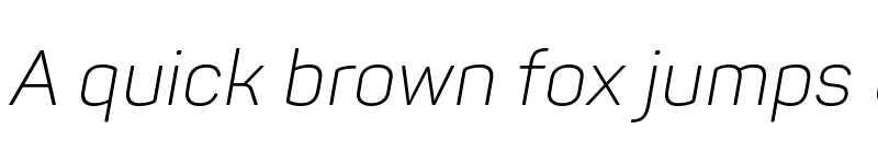 Preview of Panton-Trial Light Italic font