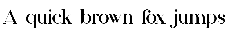 Preview of Papillon Regular font