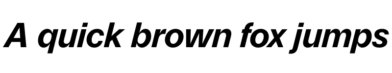 Preview of Parabolica Bold Oblique font