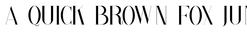 Preview of Paradise Thin Demo Regular font