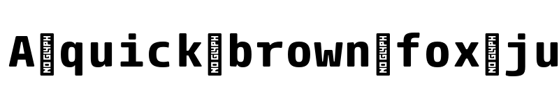 Preview of ParadroidMono Soft Trial Bold font