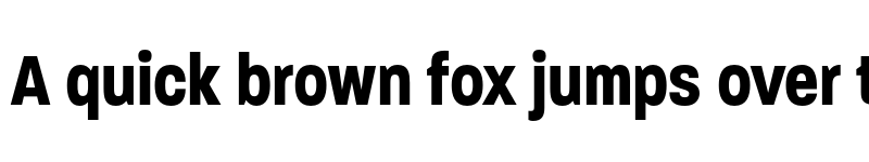 Preview of Paralucent Condensed Bold font